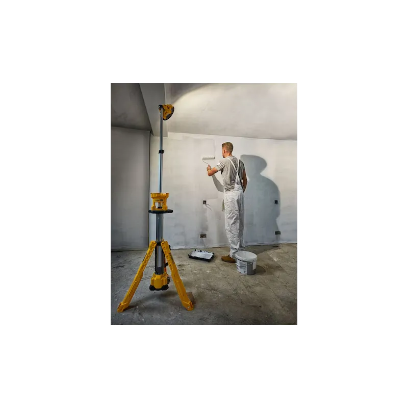 Dewalt Faro LED Con Treppiede XR 18V (Senza Batterie E Caricbatteria)