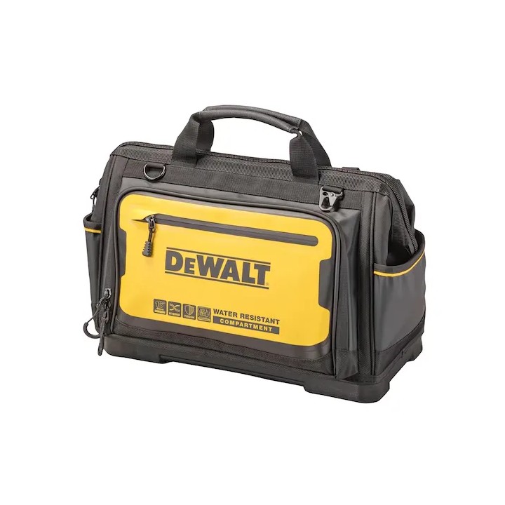 Sac à outils Dewalt à large ouverture de 40,6 cm (16 po), en tissu durable de haute qualité - 1680D