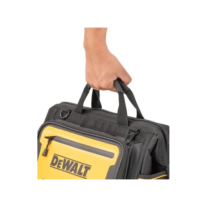 Sac à outils Dewalt à large ouverture de 40,6 cm (16 po), en tissu durable de haute qualité - 1680D