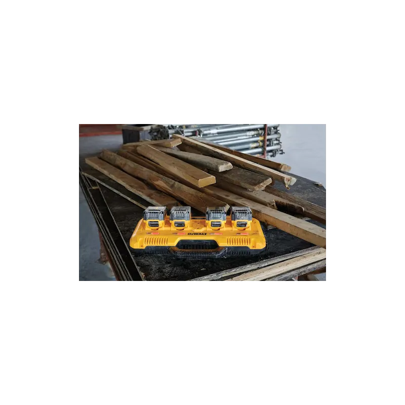 Dewalt Caricabatteria Rapido Universale a 4 Ingressi 8Ah