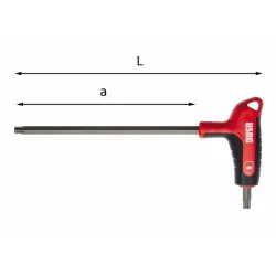 Clés hexagonales Usag avec profil X-Grip spécial et poignée bimatière