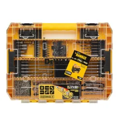 Perceuse-visseuse à percussion compacte Dewalt XR 18V ​​sans balais à 2 vitesses - 2 x 18V XR 5 Ah