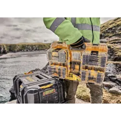 Perceuse-visseuse à percussion compacte Dewalt XR 18V ​​sans balais à 2 vitesses - 2 x 18V XR 5 Ah