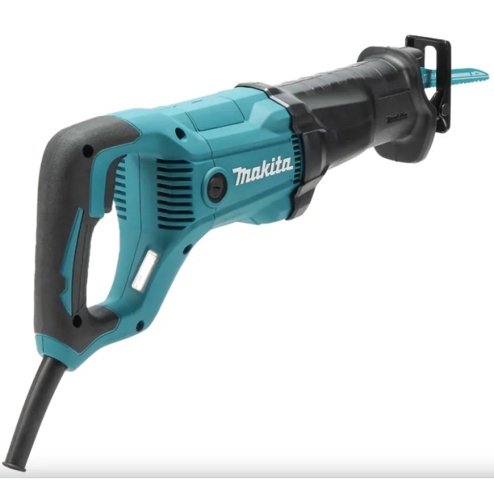 Makita JR3051TK vista superiore con corpo macchina e leve