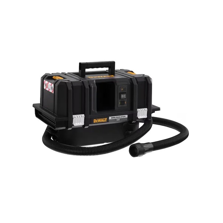 DEWALT DCV586MN-XJ vista dall'alto e dimensioni compatte