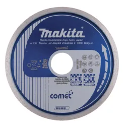 Makita Disco diamantato 115mm, Comet, A umido e a secco, Bordo continuo
