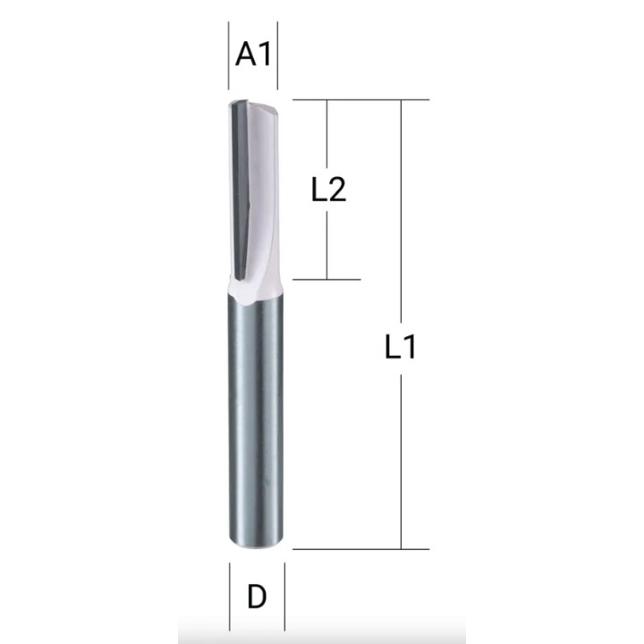 Makita Fraise rainurée 4x10x8mm