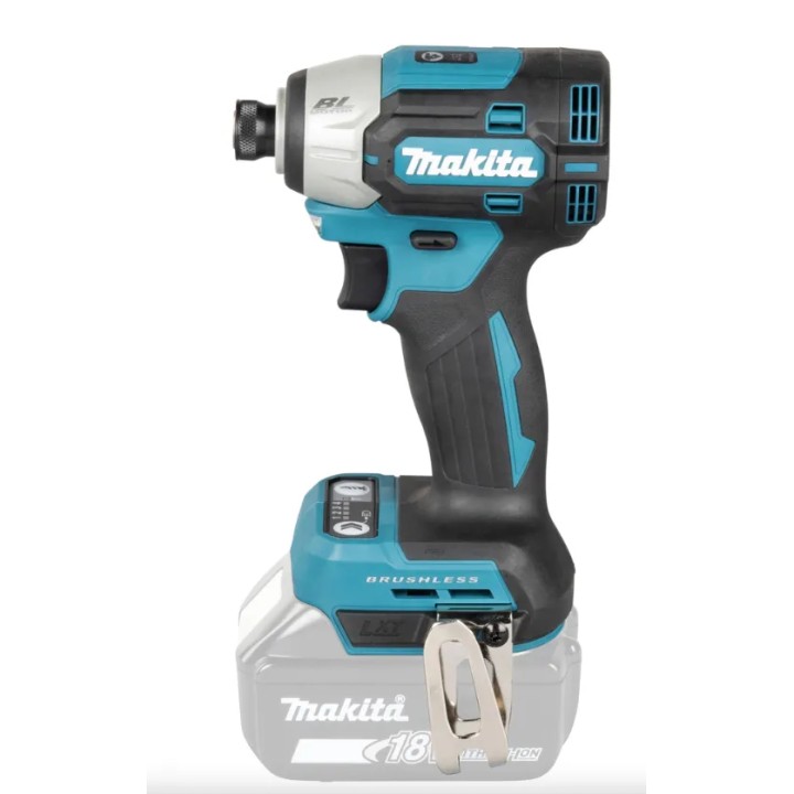 Makita DTD201Z avvitatore a impulsi 18V vista laterale compatta