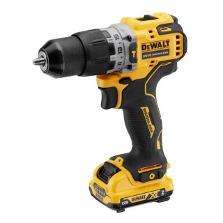 Perceuse à percussion compacte Dewalt XR 12V 2x2,0Ah