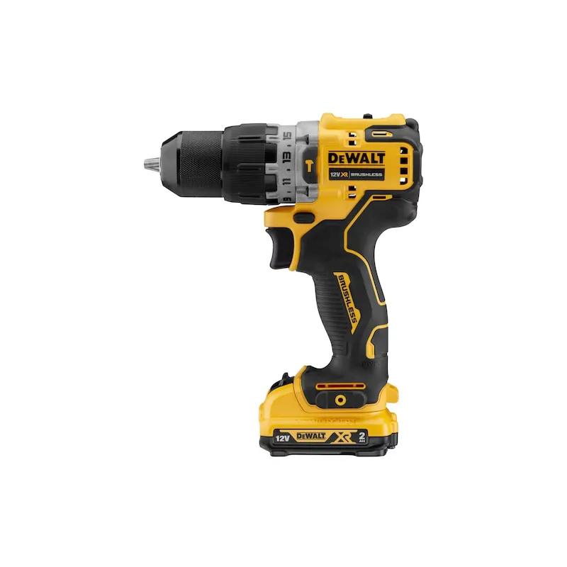 Perceuse à percussion compacte Dewalt XR 12V 2x2,0Ah