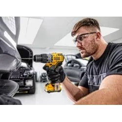 Perceuse à percussion compacte Dewalt XR 12V 2x2,0Ah