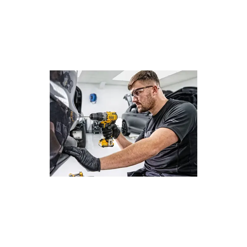 Perceuse à percussion compacte Dewalt XR 12V 2x2,0Ah