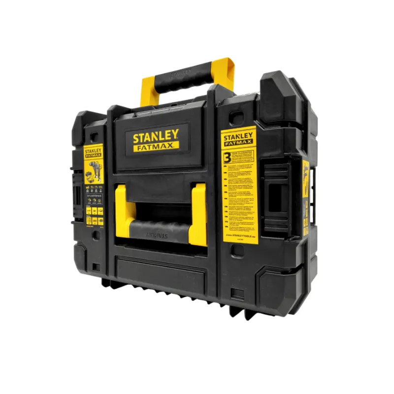 Stanley Kit Trapano Avvitatore 18V + Avvitatore Impulsi in valigetta - 2 x 4Ah