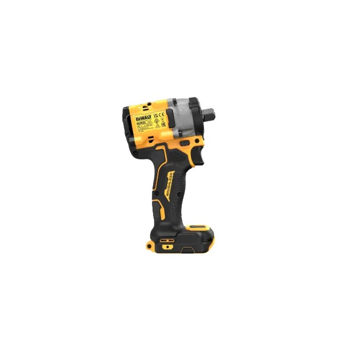 DEWALT DCF922NT-XJ clé à chocs 18 V détail de la poignée et de l'interrupteur