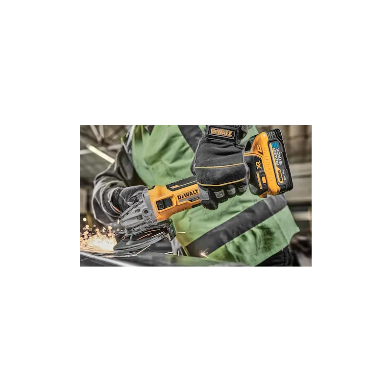 Meuleuse Dewalt 125 mm 18 V XR sans balais - 2 x POWERSTACK 5 Ah