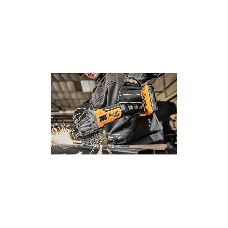 Dewalt Smerigliatrice 125mm 18V XR Brushless - 2 x POWERSTACK 5Ah