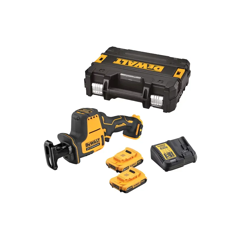Scie alternative compacte Dewalt XR 12V - 2 batteries de 2 Ah