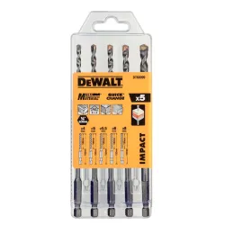 Dewalt Codolo esagonale - Multi materiale - Set di foratura da 5 pezzi