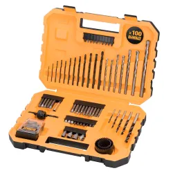 Dewalt Set misto grande - Set di avvitatori per trapano da 100 pezzi