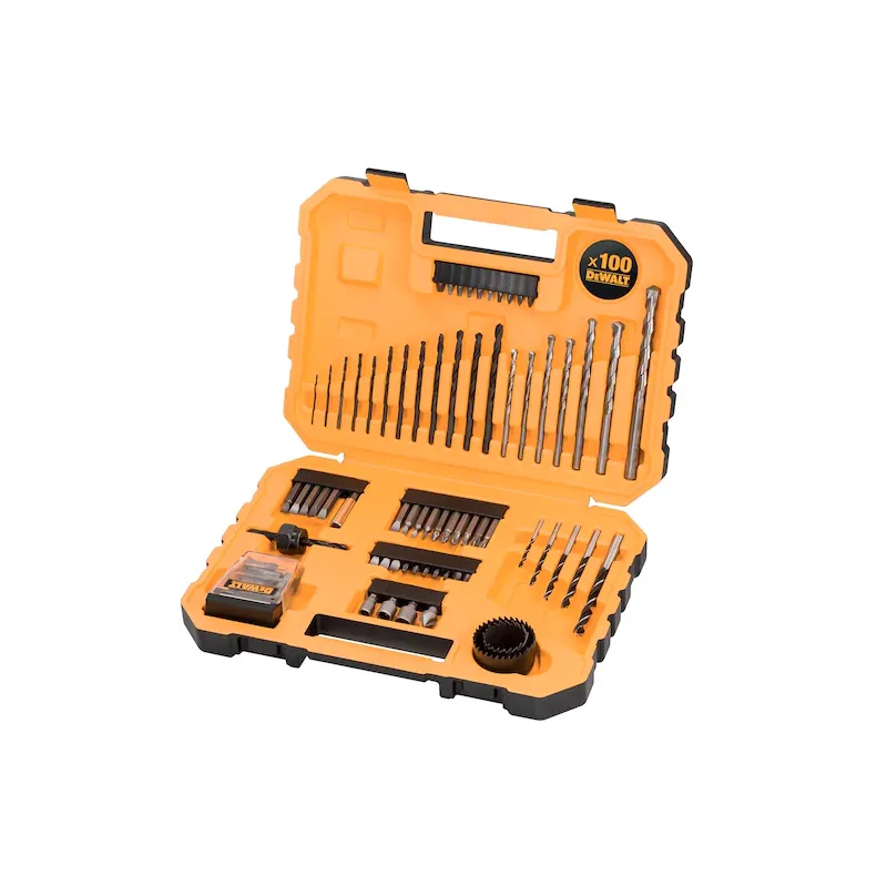 Dewalt Set misto grande - Set di avvitatori per trapano da 100 pezzi