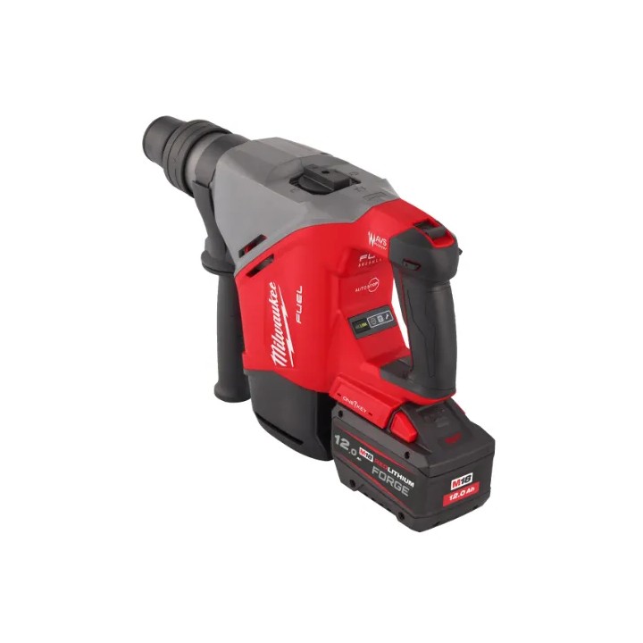 Milwaukee M18 FUEL vue latérale avec poignée antivibration