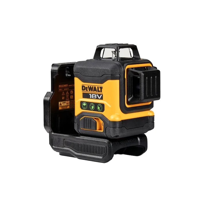DEWALT DCLE34031N-XJ dettaglio base pivottante con magneti