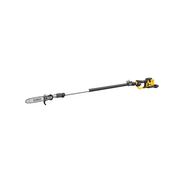Particolare testa con barra 30 cm e alloggiamento lama in magnesio