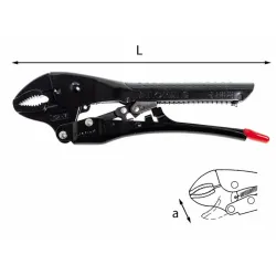Usag Pinze Autobloccanti Automatiche Con Ganasce Concave L 150mm Apertura 31mm