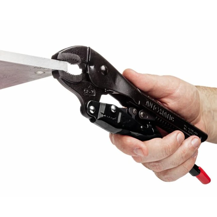 Pinces autobloquantes automatiques Usag à mâchoires concaves Ouverture L 150 mm 31 mm