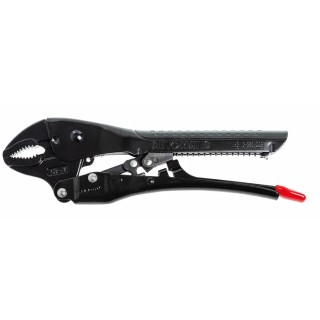 Pince à verrouillage automatique Usag à mâchoires concaves, largeur 250 mm, ouverture 48 mm