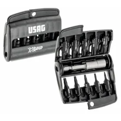 Usag Set Di Inserti TORX® Con Profilo Speciale X-Grip (11 pz)