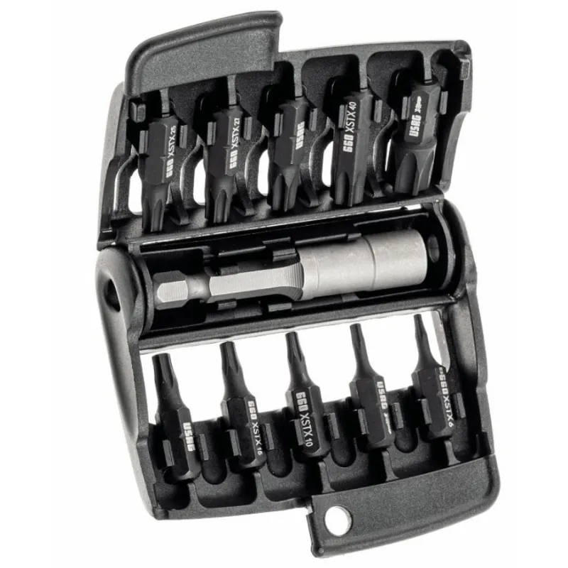 Usag Set Di Inserti TORX® Con Profilo Speciale X-Grip (11 pz)