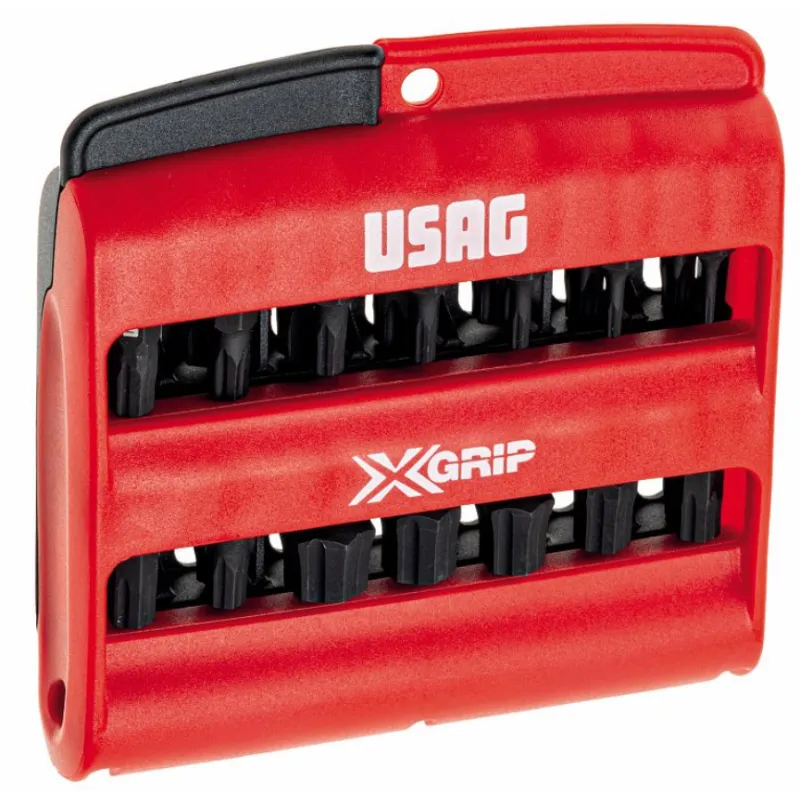 Usag Set Di Inserti Con Profilo Esagonale E TORX SpecialI X-Grip (28 pz)
