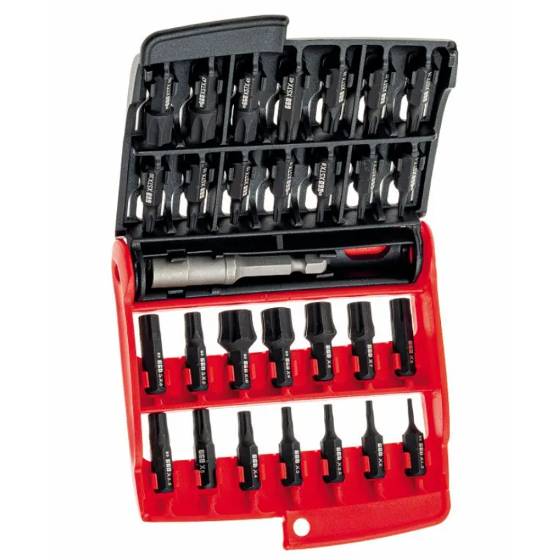 Usag Set Di Inserti Con Profilo Esagonale E TORX SpecialI X-Grip (28 pz)