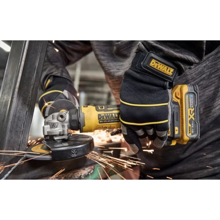 Meuleuse d'angle compacte Dewalt 125 mm, sans fil 18 V, corps seul