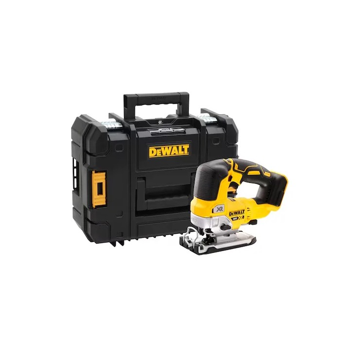 Scie sauteuse à poignée Dewalt XR 18V ​​(dans son coffret, sans batteries ni chargeur)