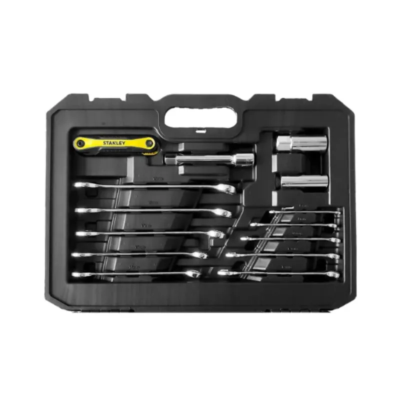 Coffret Stanley de 175 douilles STANLEY® - Compatible 1/4" + 1/2"