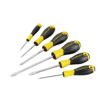 Jeu de 6 tournevis essentiels Stanley