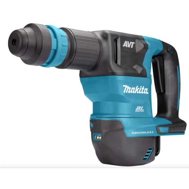 MAKITA DHK180ZJ impugnatura antivibrante AVT in evidenza