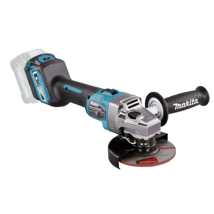 Makita GA023GZ01 vista dall'alto con impugnatura ergonomica