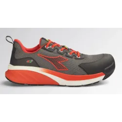 Diadora Vortex DA2 LOW S1PS SC SR HRO ESD Anthracite/Rouge