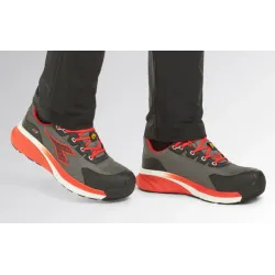 Diadora Vortex DA2 LOW S1PS SC SR HRO ESD Antracite/Rosso