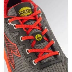 Diadora Vortex DA2 LOW S1PS SC SR HRO ESD Antracite/Rosso