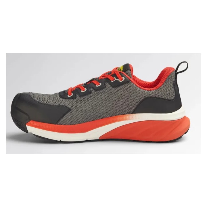 Diadora Vortex DA2 LOW S1PS SC SR HRO ESD Anthracite/Rouge