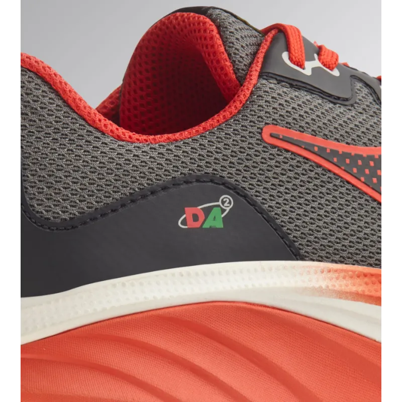Diadora Vortex DA2 LOW S1PS SC SR HRO ESD Anthracite/Rouge