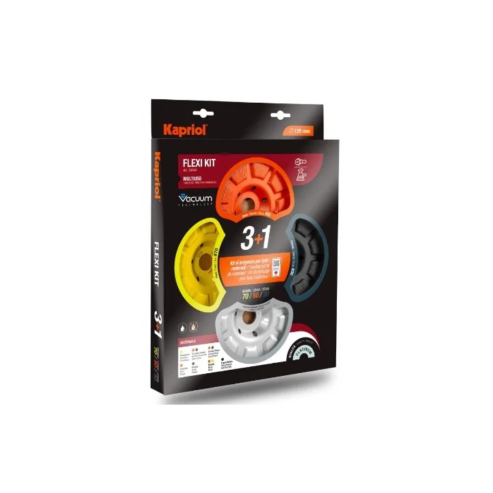 Platorelli diamantati Vacuum Brazed grane 30 50 70 con codifica colore