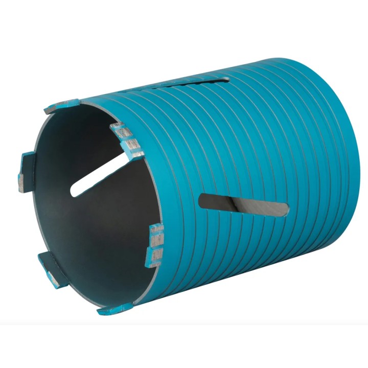 Corona diamantata MAKITA E-25264 lato con attacco filettato M16 visibile