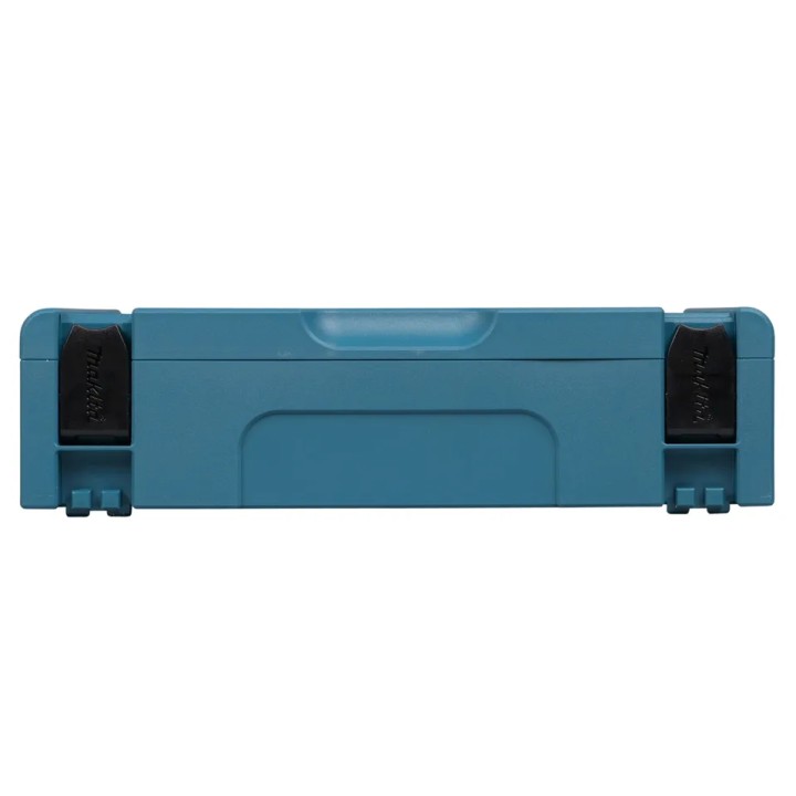 Caricabatterie rapido Makita DC18RC vista frontale con batterie inserite