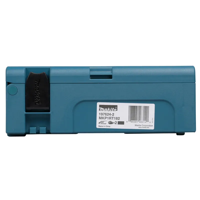Makita Caricabatterie Rapido LXT® Da 18V E Due Batterie Da 5,0Ah In Valigetta Makpac