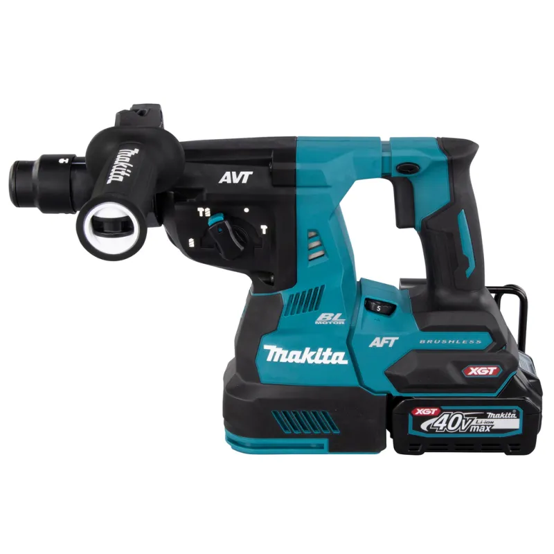 Perceuse à percussion Makita SDS-Plus compatible 40 Vmax BL - ASP. - 3 fonctions AWS - 2 mandrins